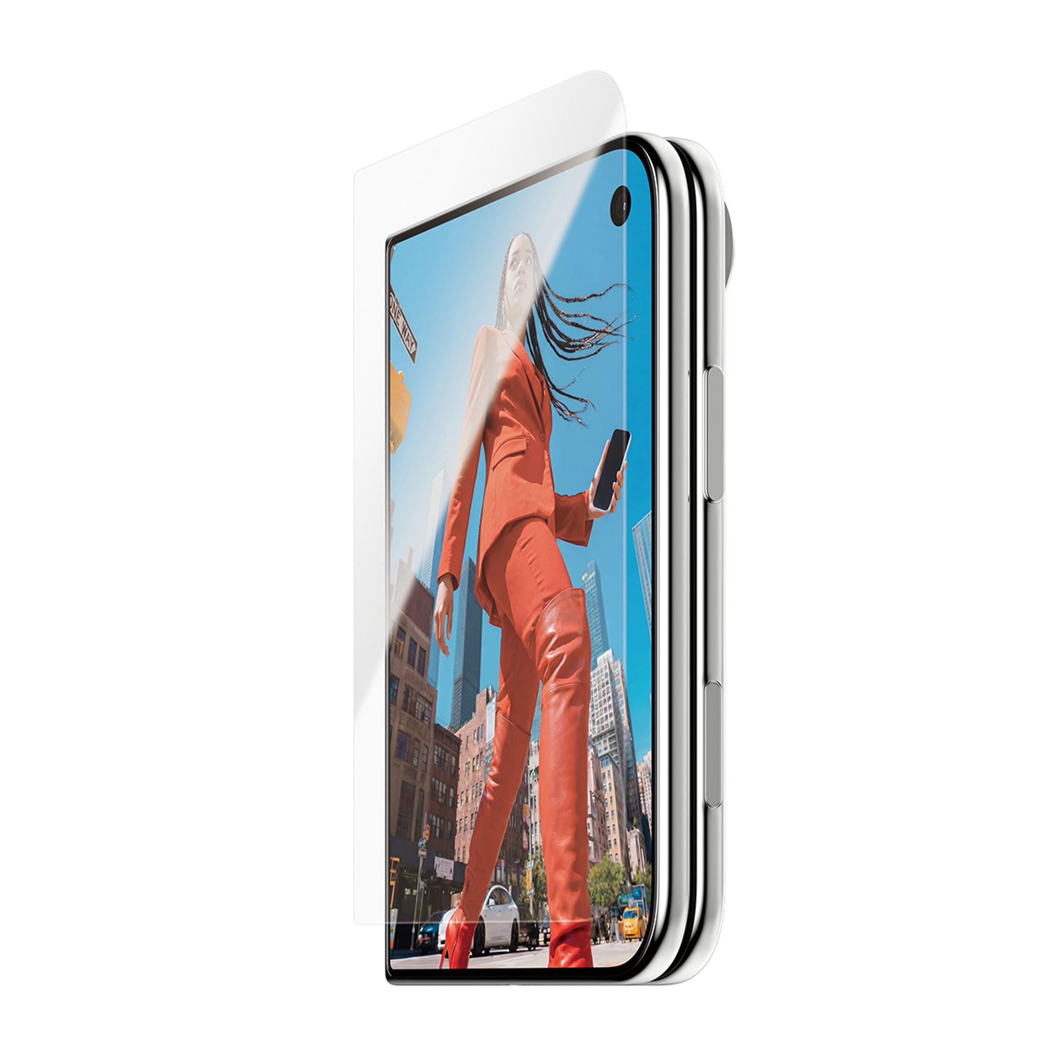 PanzerGlass® Front Screen Protector iPhone Duo | FRAME FIT w. EasyAligner